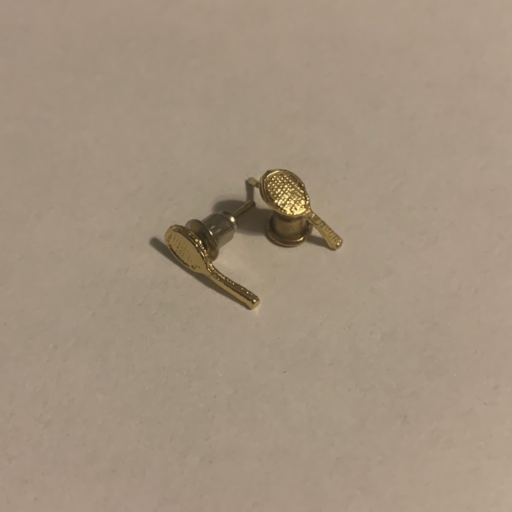 3/$5 Gold Tennis Earrings